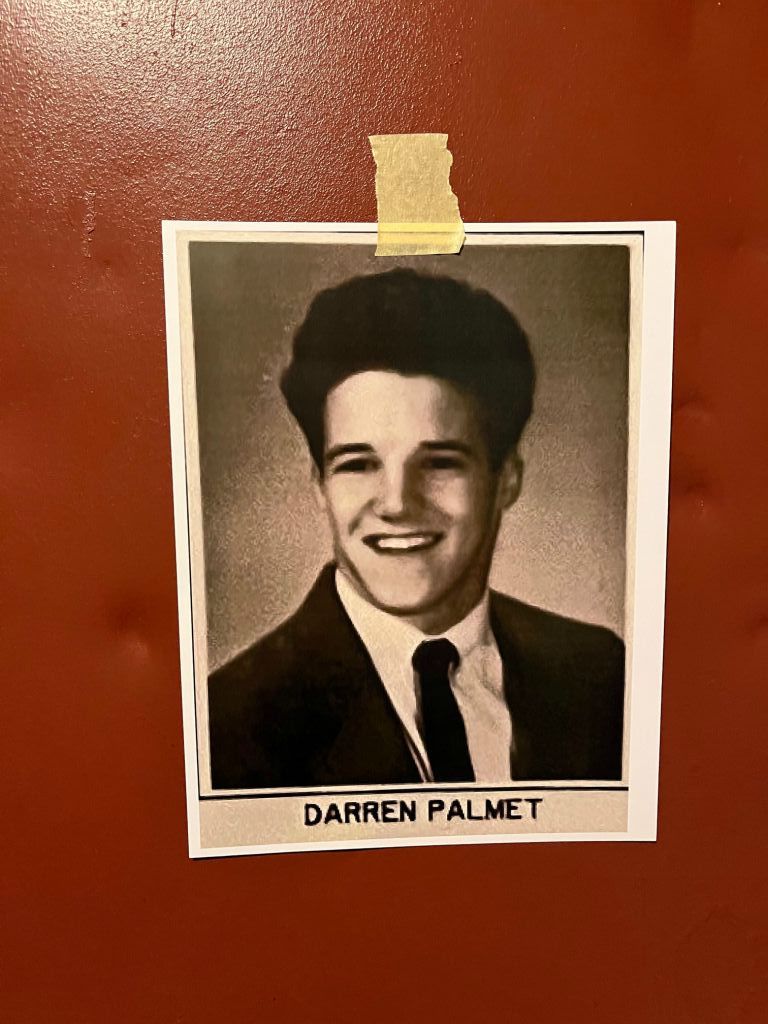 The class of '93 made it easy to find their rooms with composite pictures on every door!