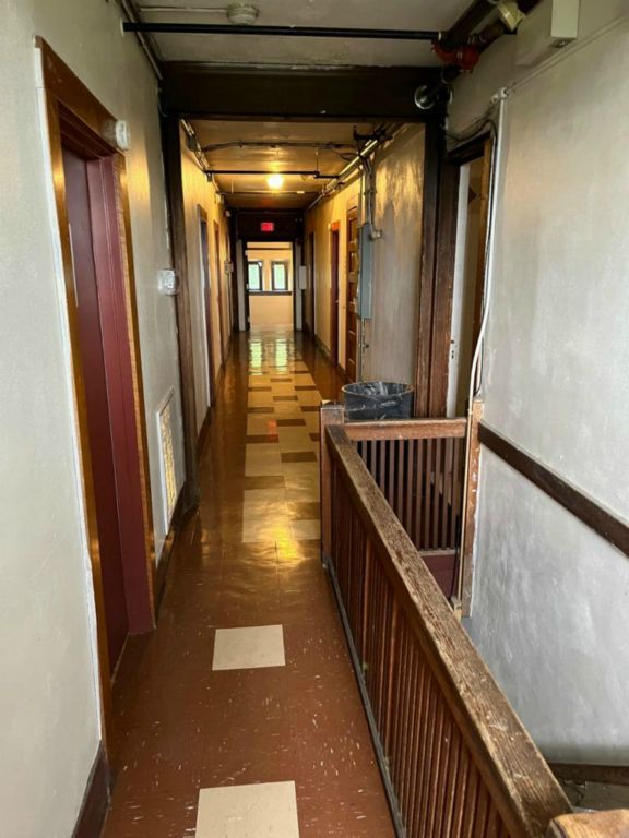 Third floor hallway